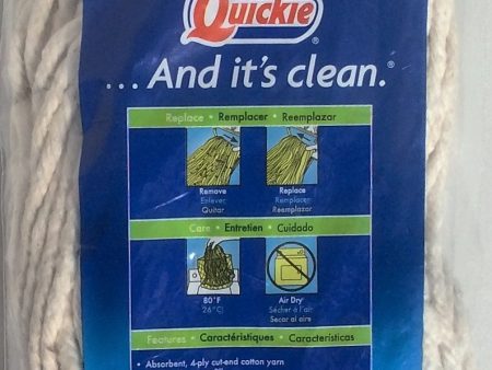 Quickie No.16 Cotton Wet Mop Refill For Cheap