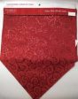 Celebrate It Christmas Table Runner, 13  x 72 , Glittery Red Online Sale