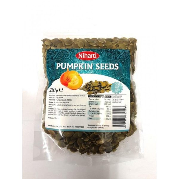 Niharti Pumpkin Seeds 250gms Supply