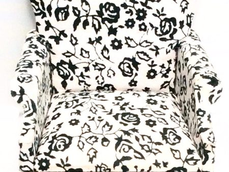 Miniature House - High Back Chair - Floral on Sale