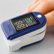 Fingertip Pulse Oximeter - Accurate Blood Oxygen Saturation Monitor  (Royal Blue) Fashion