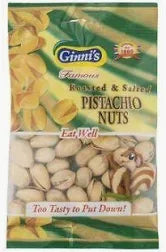 Ginnis Roasted &Salted Pistachi Nuts 50g For Cheap