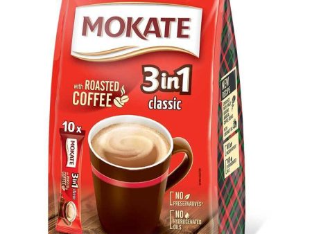 Mokate 3in1 classic with Roasted coffee 170gm on Sale