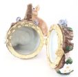 CWC Porcelain Easter Bunny Hinged Trinket Box Hot on Sale