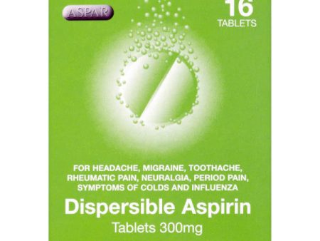 Aspar Disp Asparin tab 300mg on Sale