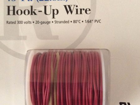 RadioShack 75-Ft. Hook-Up Wire, Type AWM, 20-Gauge, #278-1219 For Discount