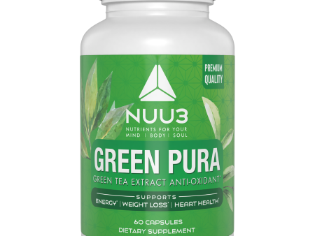 Green Pura 100% Ultra-Pure Green Tea Extract Support Immune Health 60 Capsules Online Sale