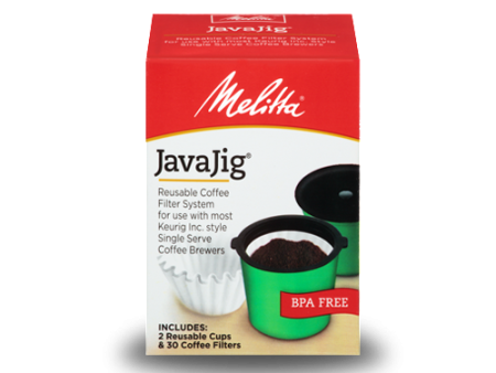 Melitta JavaJig Starter Pack, Reusable Coffee Filter System Online