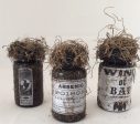 Halloween Medicine Bottles, Apothecary Bottles, Potion Bottles, Decorations, Set of 3 For Discount