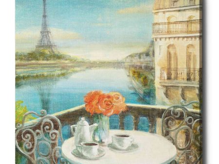 Morning on the Seine  by Danhui Nai, Canvas Wall Art For Sale