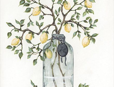 NOR255 - Lemon Branch in Bottle - 12x16 Sale