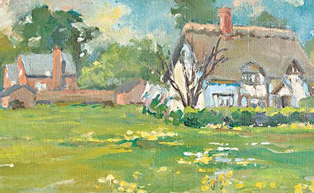 JGS497 - French Farm House - 18x9 Online now