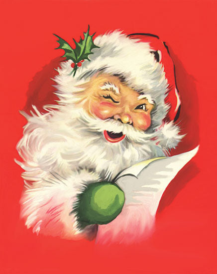 JGS537 - Winking Santa - 12x16 Sale